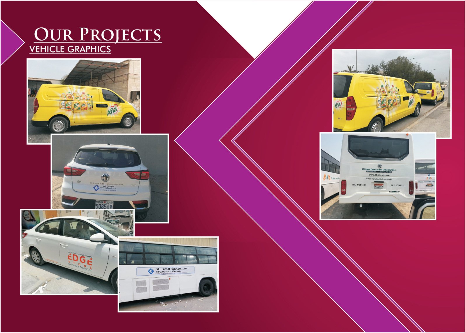 Vehicle Graphics project portfolio
